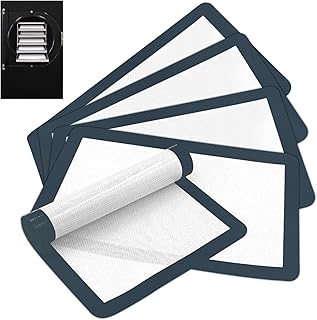 5 PCS Tray Mats Set for Harvest Right Freeze Dryer Medium Trays - Freeze Dryer Machine Reusable Accessory, 17.2×7 in Glass Fiber Silicone Coating, Prevent Food Items from Sticking Freeze Dryer Trays