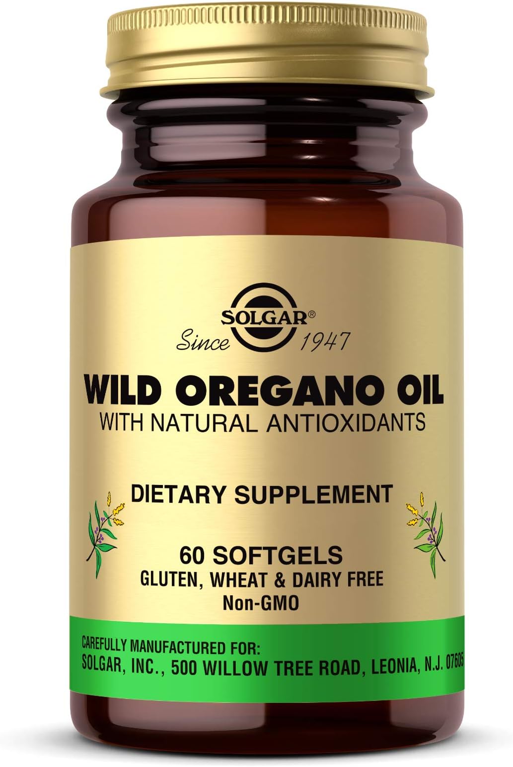 SolgarWILD OREGANO OIL SOFTGELS 60'S- NEW:2029