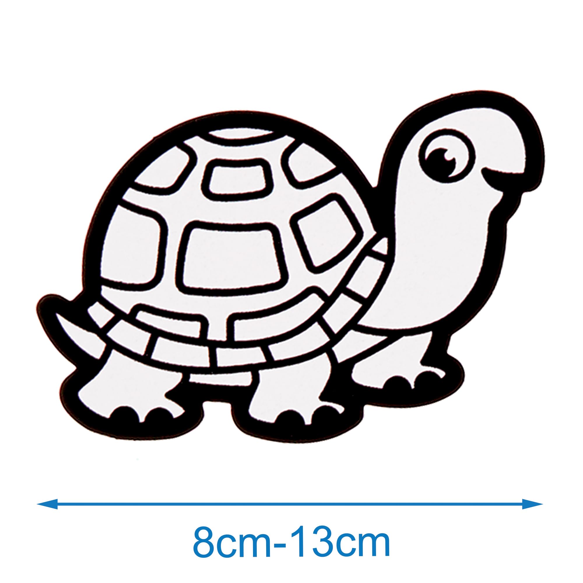 Baker Ross FN196 Reptile Fuzzy Art Magnets - Pack of 15, Colouring Arts and Crafts Kits for Kids, Multicolour, 15 cm x 21 cm - Image 4
