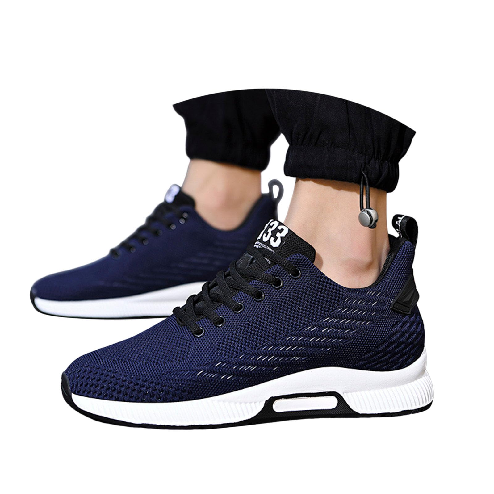 Generisch Elevator Schuhe Herren Mesh Sneaker Leichtgewichts Joggingschuhe Unsichtbare Erhöhung Walkingschuhe Atmungsaktive Höhensteigerung Schuhe mit Rutschfester Sohle Walkingschuhe