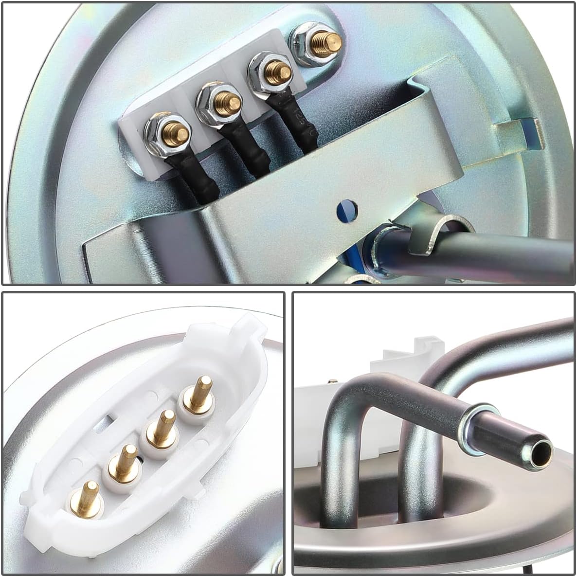 J2 Engineering Electric Fuel Pump Module Assembly Compatible with 90-97 Ranger Extended Cab Replace E2106S, J2-FPM-0012