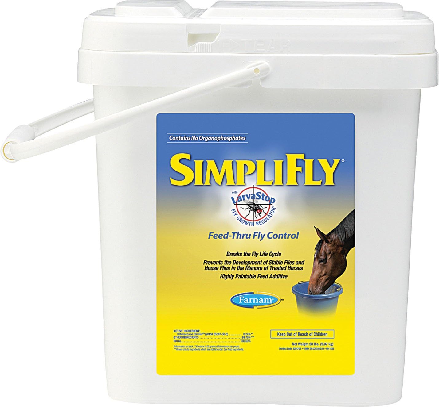 Equicare Simplifly with Larvastop, 20 Pound Horse Fly