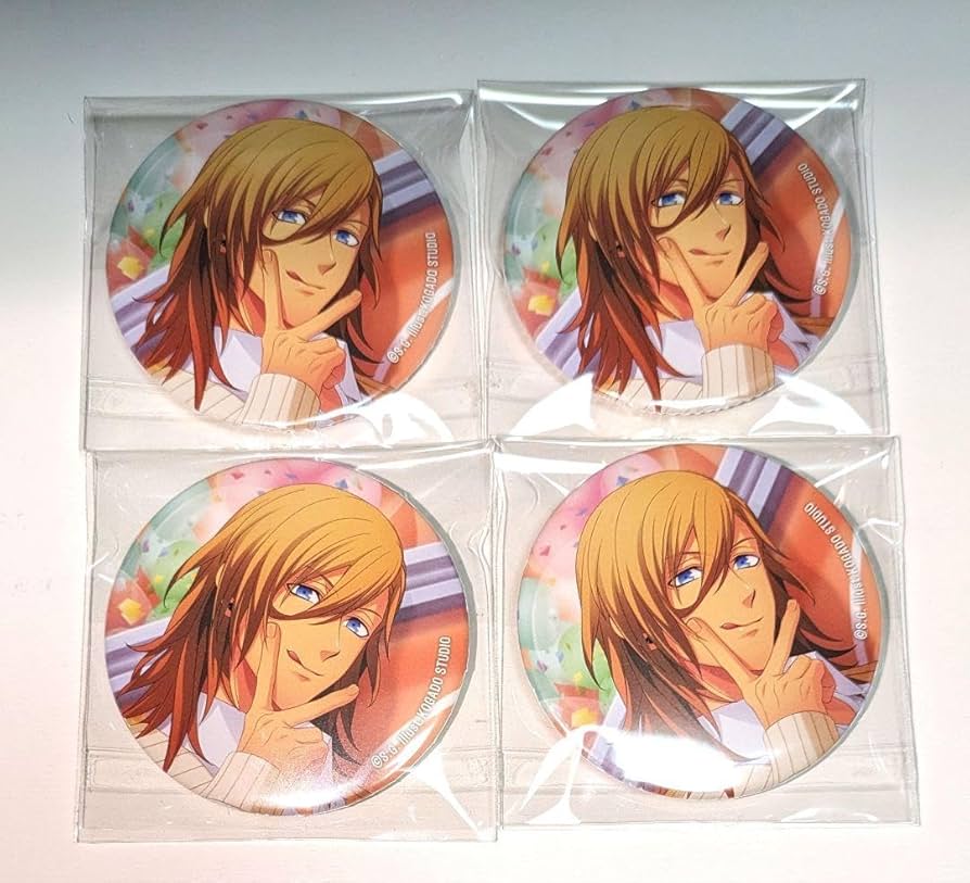 Amazon.co.jp: うたプリ 神宮寺レン 缶バッジ シャニスト Best Shots