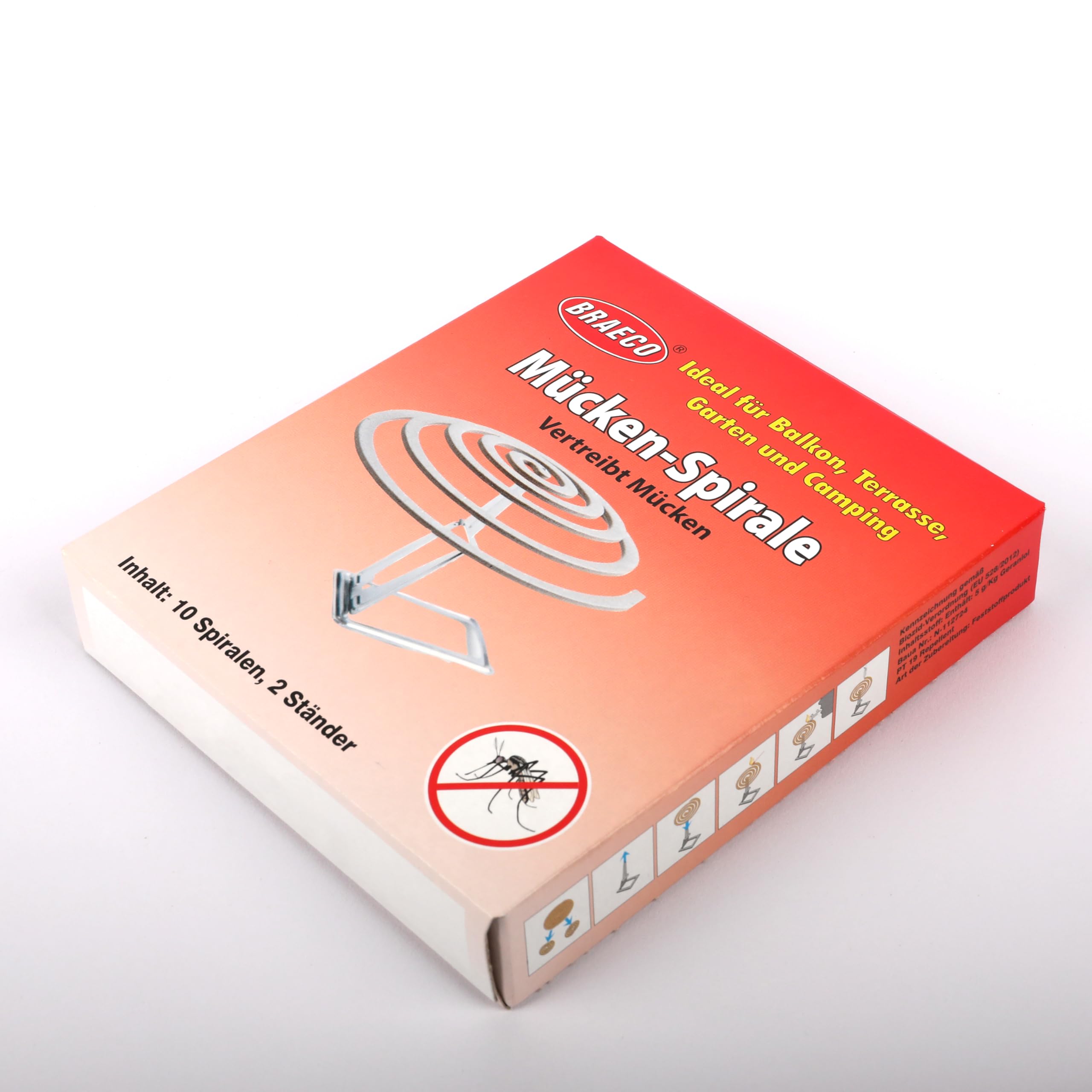 Braeco Spirala przeciw komarom, 10 szt