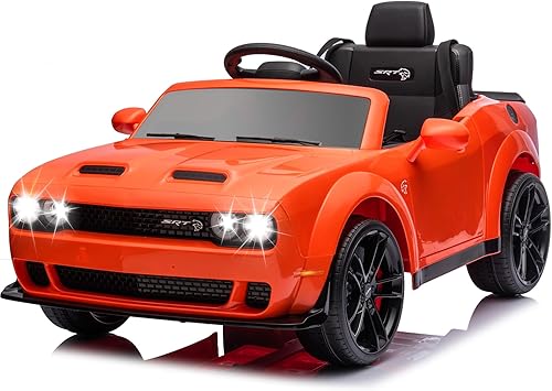 Miniatura 1 de FORESEE Auto eléctrico de 12 V con control remoto para niños, vehículos motorizados para niños, vehículo eléctrico de motor recargable, suspensión