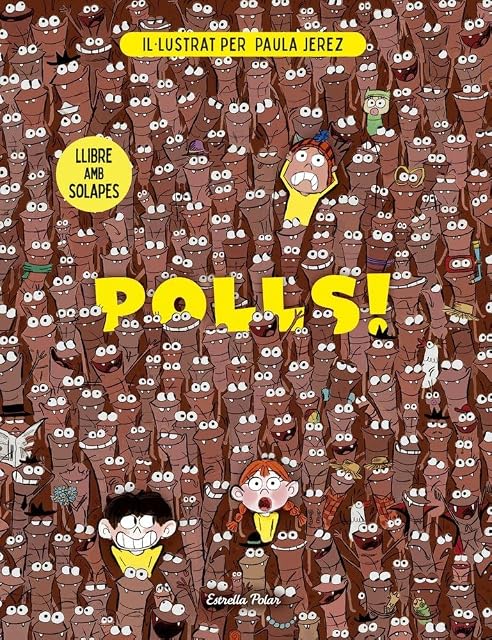 Portada de POLLS! Llibre amb solapes