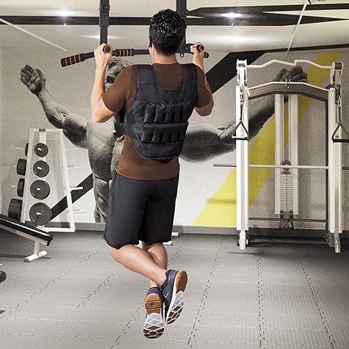 Miniatura 6 de PLKO Barra de dominadas de montaje en pared para montar en la pared, barra de dominadas para gimnasio y entrenamiento de la parte superior del cuerpo