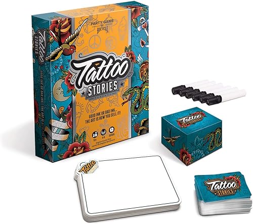 Miniatura 3 de Bicycle Historias de tatuajes - Juegos Juegos de fiesta - Juego de dibujo y cartas