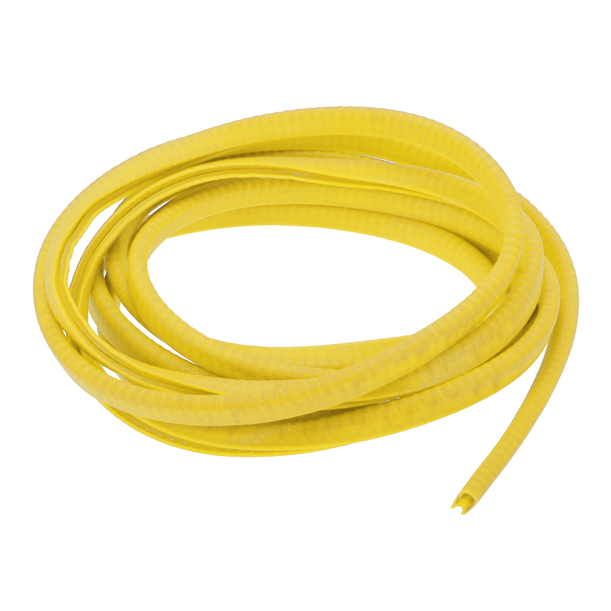 Motoforti Universal Car Door Edge Protective Sealing Strip 9.84ft Yellow