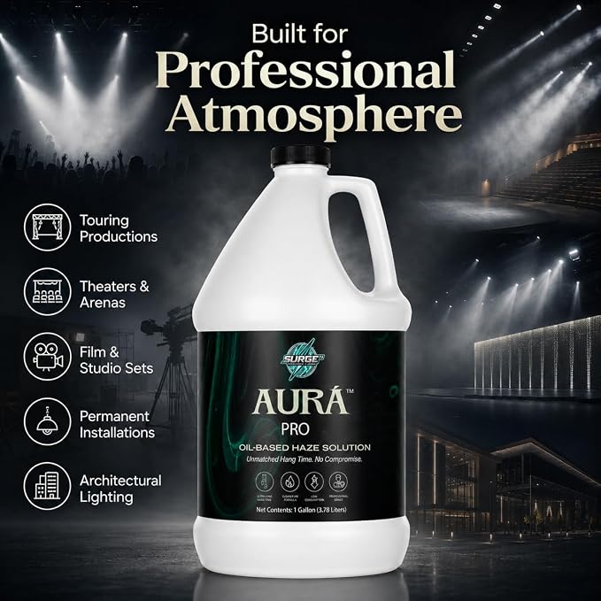 Surgefx Aura Pro Líquido de Humo a Base de Aceite 1 Galón miniatura 4