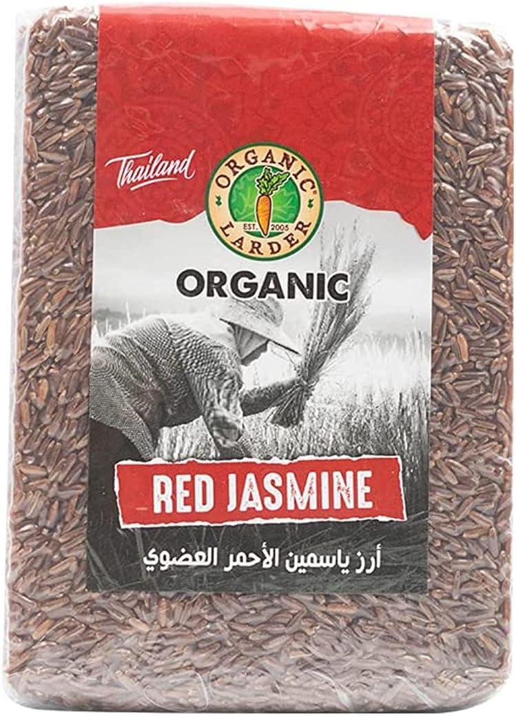 Organic Larder Thai Red Jasmine Rice - 1kg
