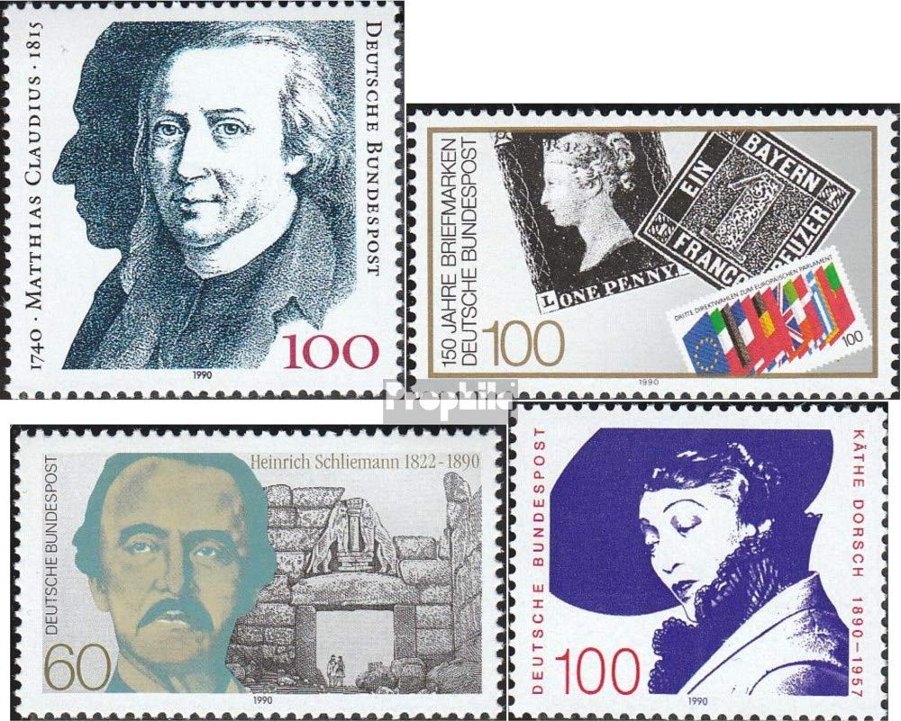 Prophila Collection Briefmarken Griechenland 1747-1748 – Postfrisch MNH, 1990 Politiker, Komplett