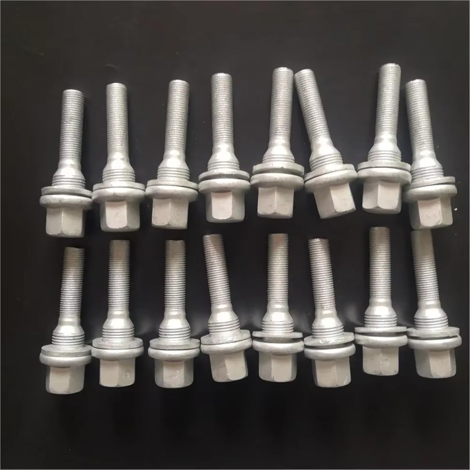 Tornillos rueda perno Compatible Con Peugeot 301 3008 308 406 607 8 PCS O 16 PCS M12 X 1.25 Rueda Perno De Rosca Larga Pernos Para Neumáticos Accesorios Para Automóvil
