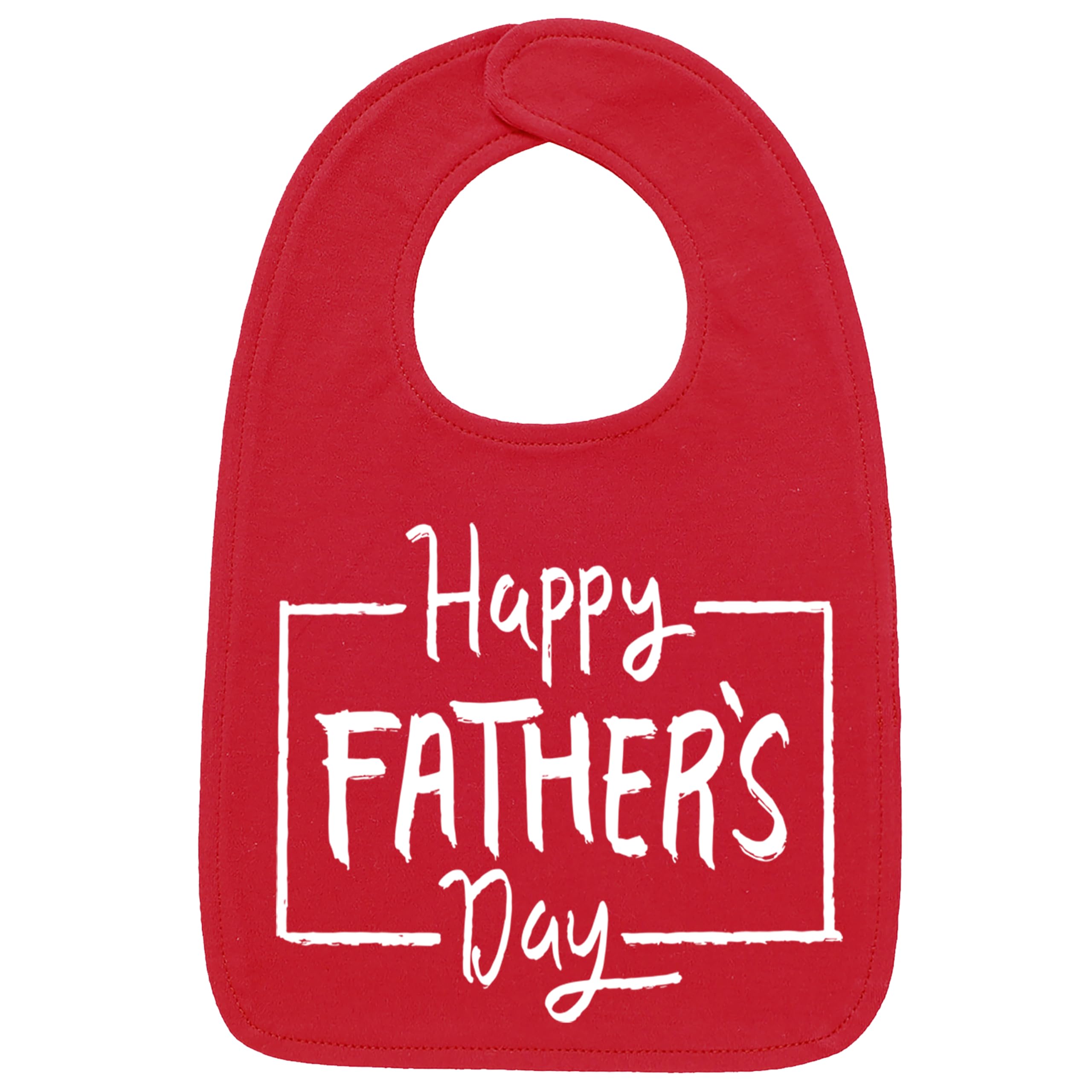 Aiden's Corner Handmade Cute Baby Boy Girl Happy 1st Father's Day Bib