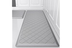 Cushioned Kitchen Mat 2 PCS: Comfort and Support for Your Kitchen Floor