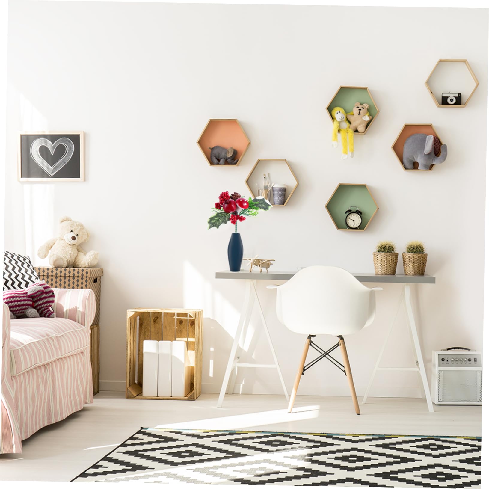 ABOOFAN 15pezzi Bacche Artificiali per Decorazioni Natalizie per e Accessori per Feste per Matrimonio e Festivi