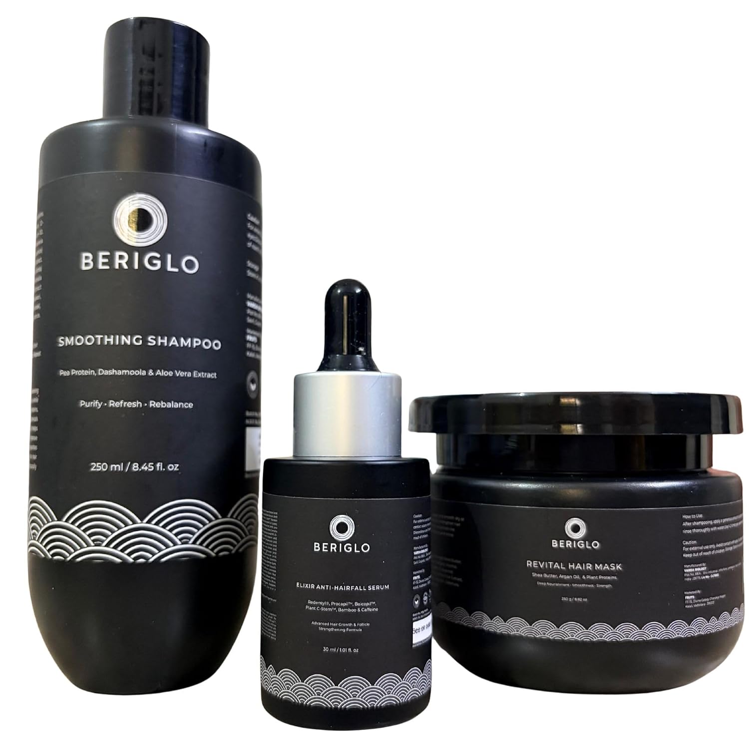 BERIGLO HAIR GROWTH RITUAL kit with Anti-Hairfall Serum with Redensyl™, PROCAPIL™, Smoothing Shampoo with botanical extrac... - Review, Price and Buying Guide