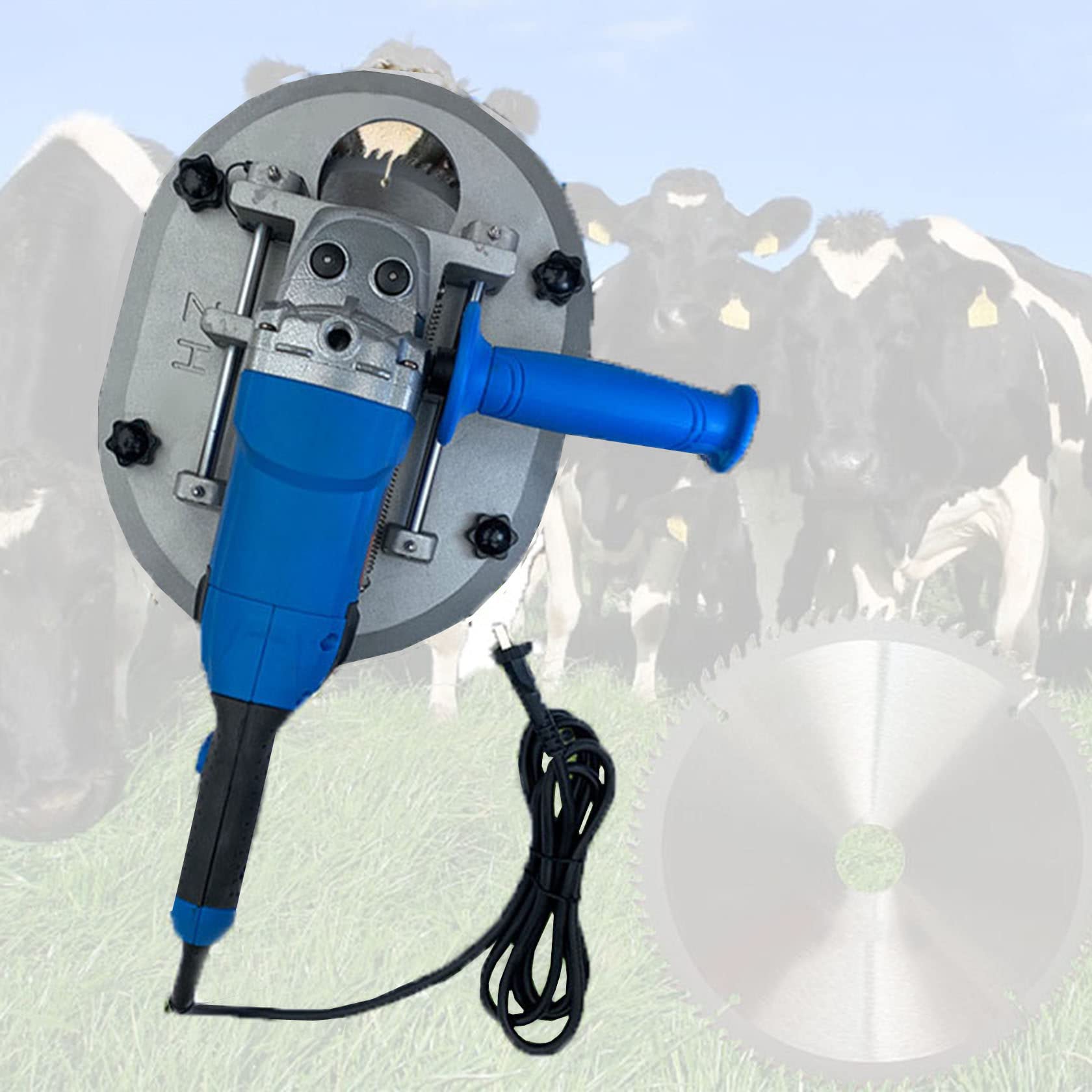 Dehorner Elettrico Indolore Per Bovini, 220v 1700w Dehorner Elettrico Resistente Alle Alte Temperature, Strumenti Per L'allevamento a Riscaldamento Rapido Adatti Per Agricoltori E Veterinari