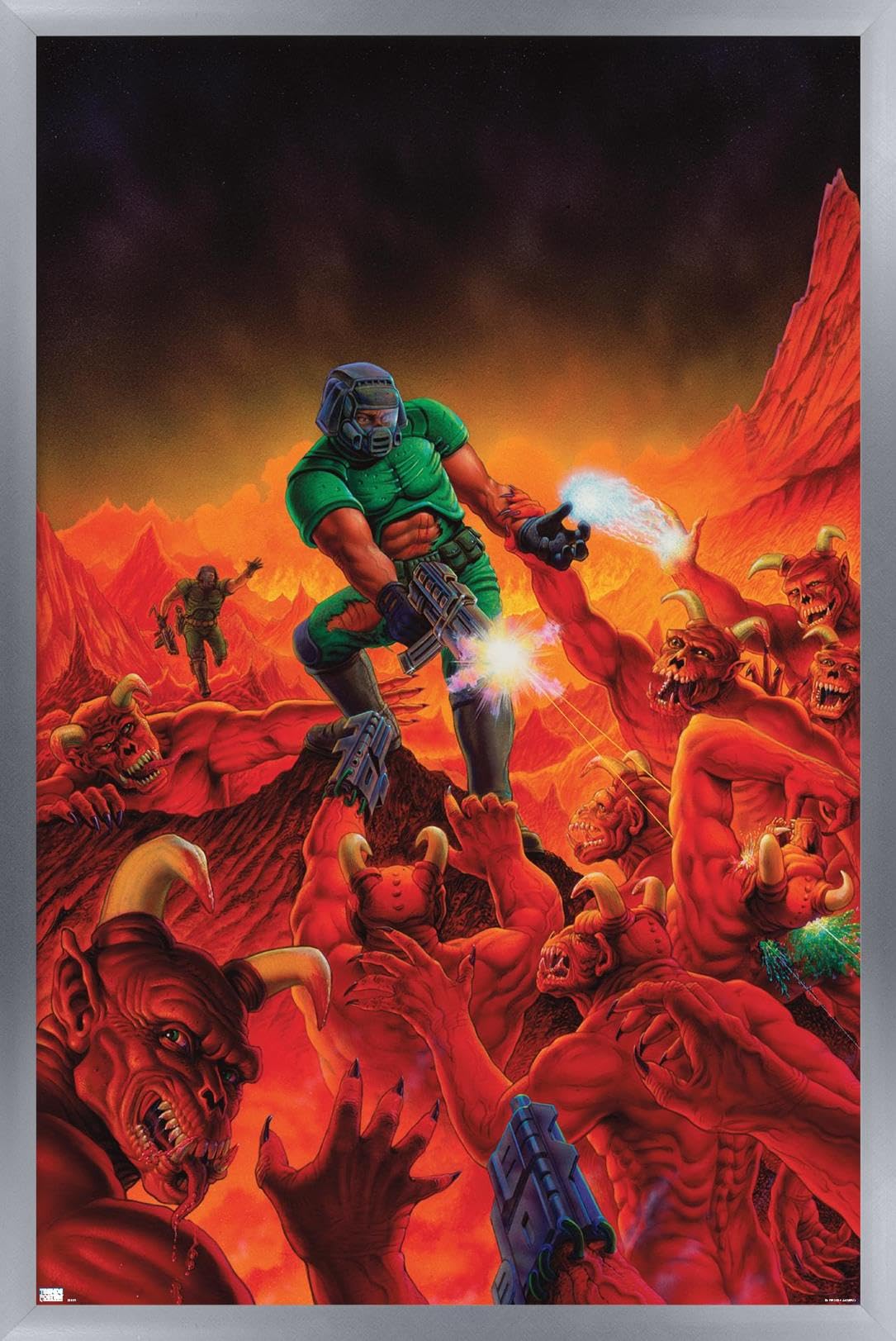 Amazon.com: Trends International Doom - Legacy Key Art Wall Poster