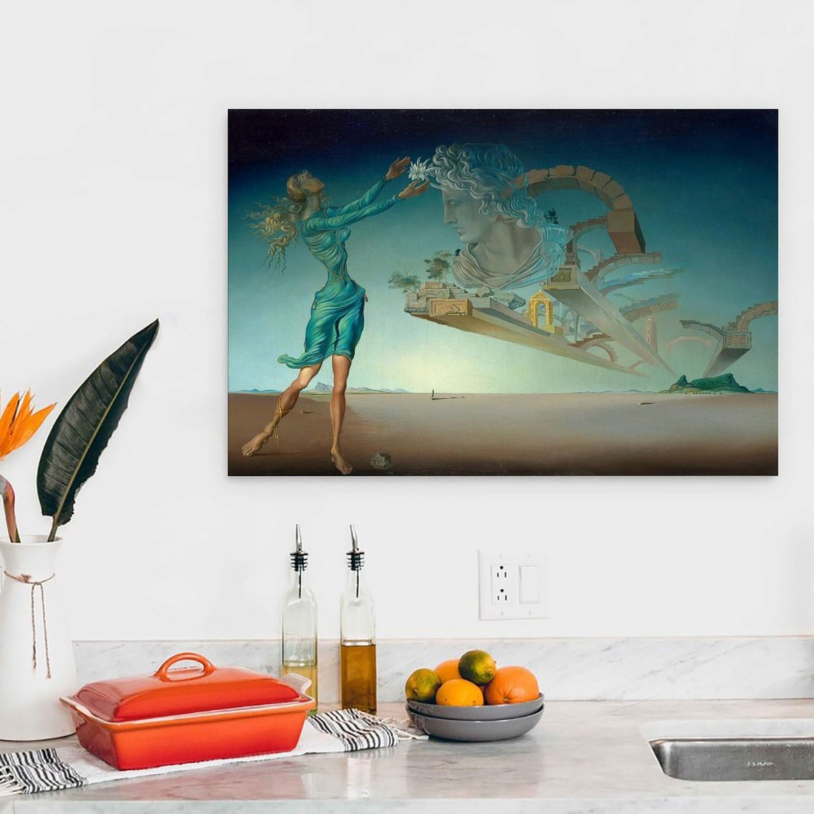 Amazon.co.jp: サルバドール・ダリ(Salvador Dali) 名作 砂漠の