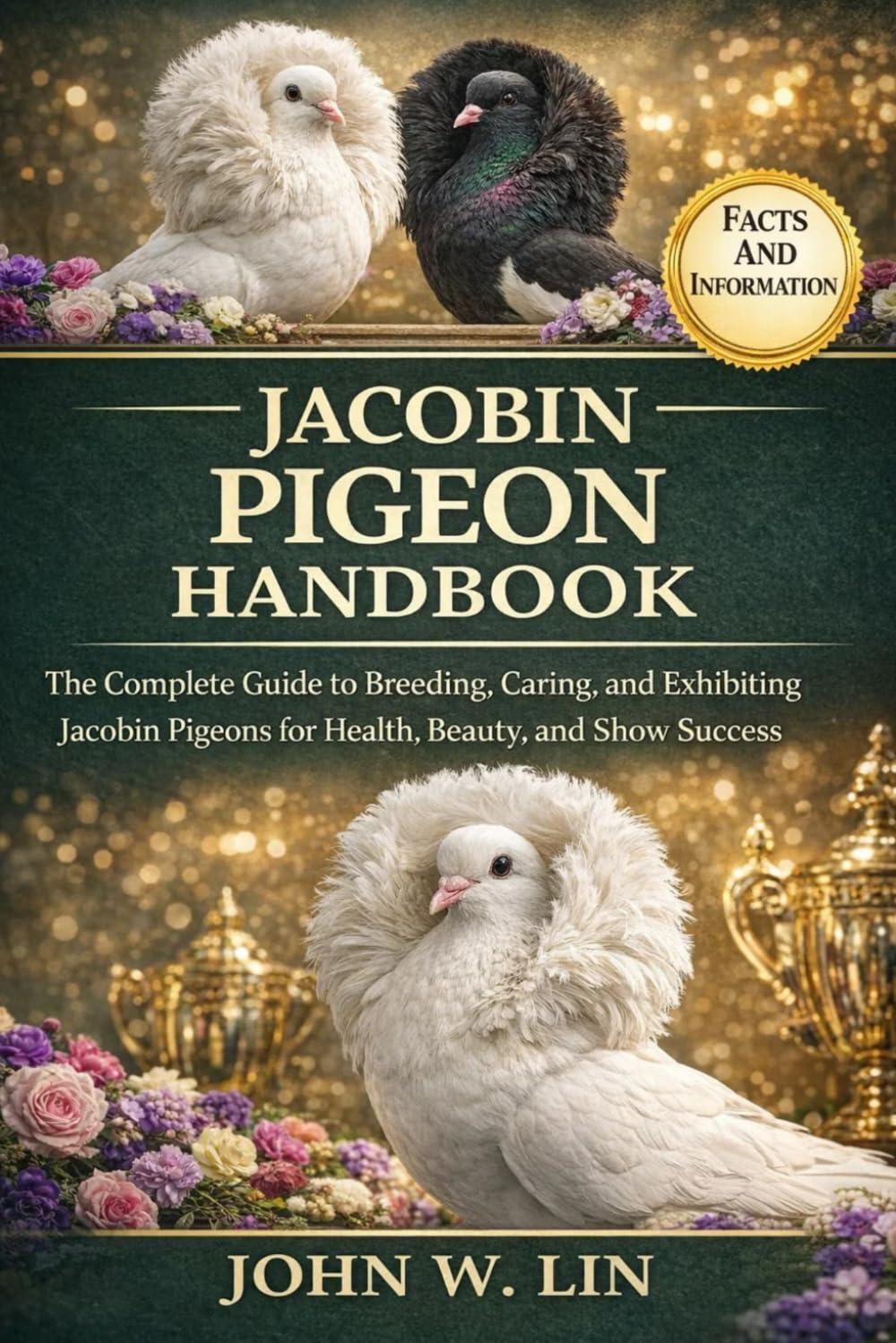 JACOBIN PIGEON HANDBOOK: The Complete Guide to Breeding, Caring, and Exhibiting Jacobin Pigeons for Health, Beauty, and Show Success.