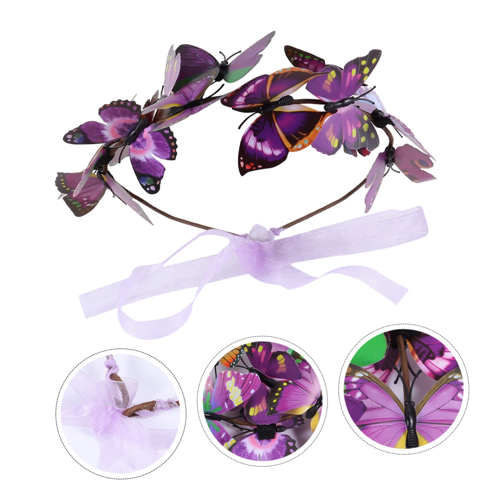 2 de tridimensionales, de cabeza de, accesorios para el pelo para mujeres, bodas, disfraz de carnaval para el pelo para la boda, guirnalda de flores para