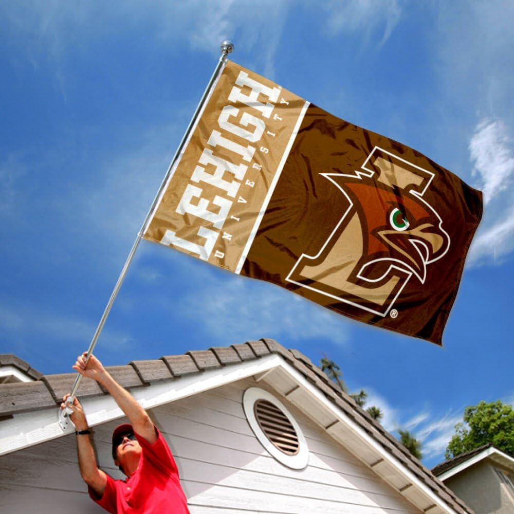 Lehigh Mountain Hawks LU University Large College Flag - Image 2