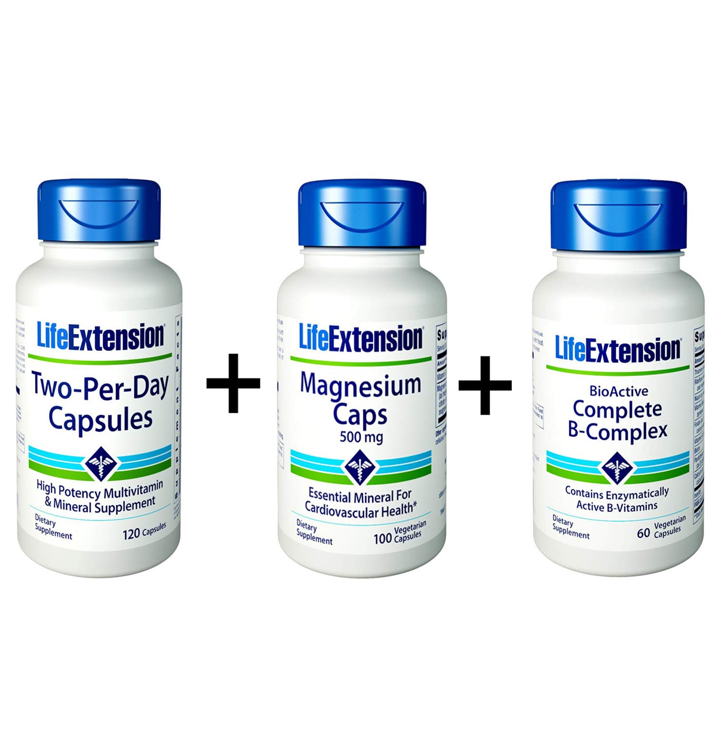 Buy Life Extension Daily Multivitamin Two Per Day, 120 Caps, BioActive