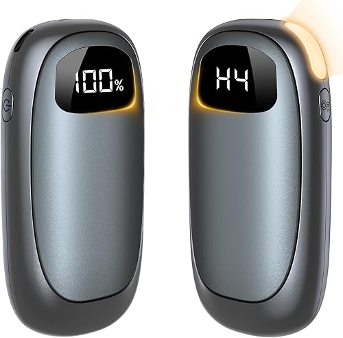 Miniatura 1 de Hand Warmers Rechargeable,Hand Warmers 2 Pack-14000mAh Electric Hand Warmer with LED Display,20 Hours Warmth 4 Levels Heat Up to 131,Portable