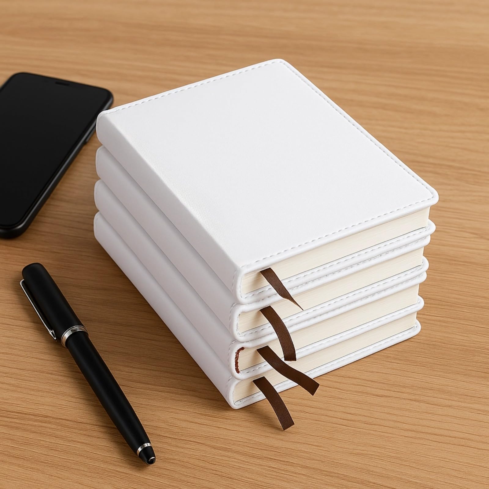 4 quaderni vuoti a sublimazione, formato A6, personalizzabili, con copertina rigida, piccoli quaderni fai da te per scuola e ufficio, 200 pagine