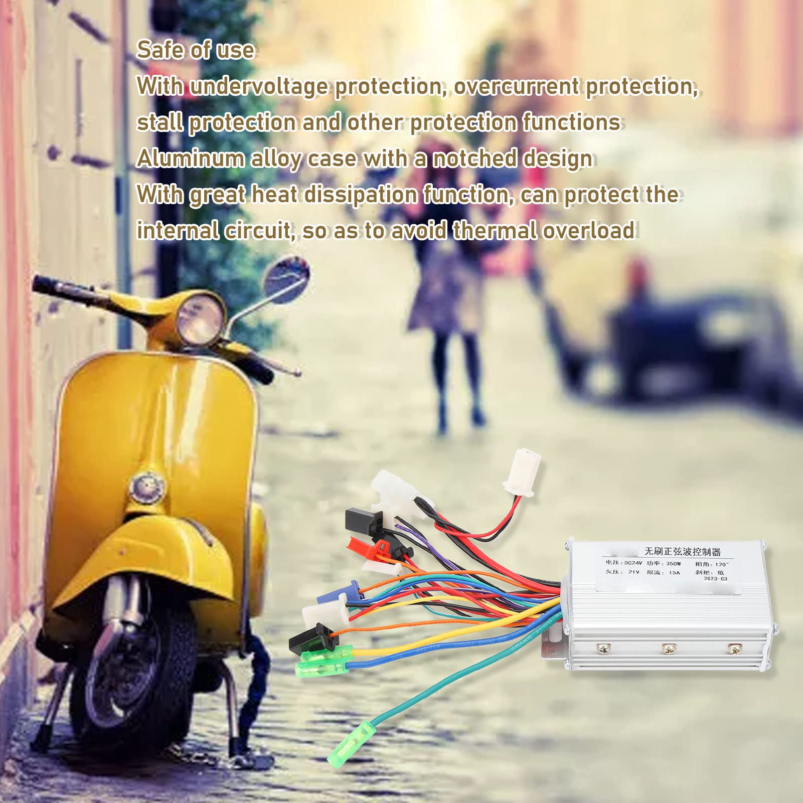 Contrôleur Moteur Sans Balais BuyWeek – 48V/60V/64V, 600W, Alliage Alu, Pour Vélo Ou Scooter électrique