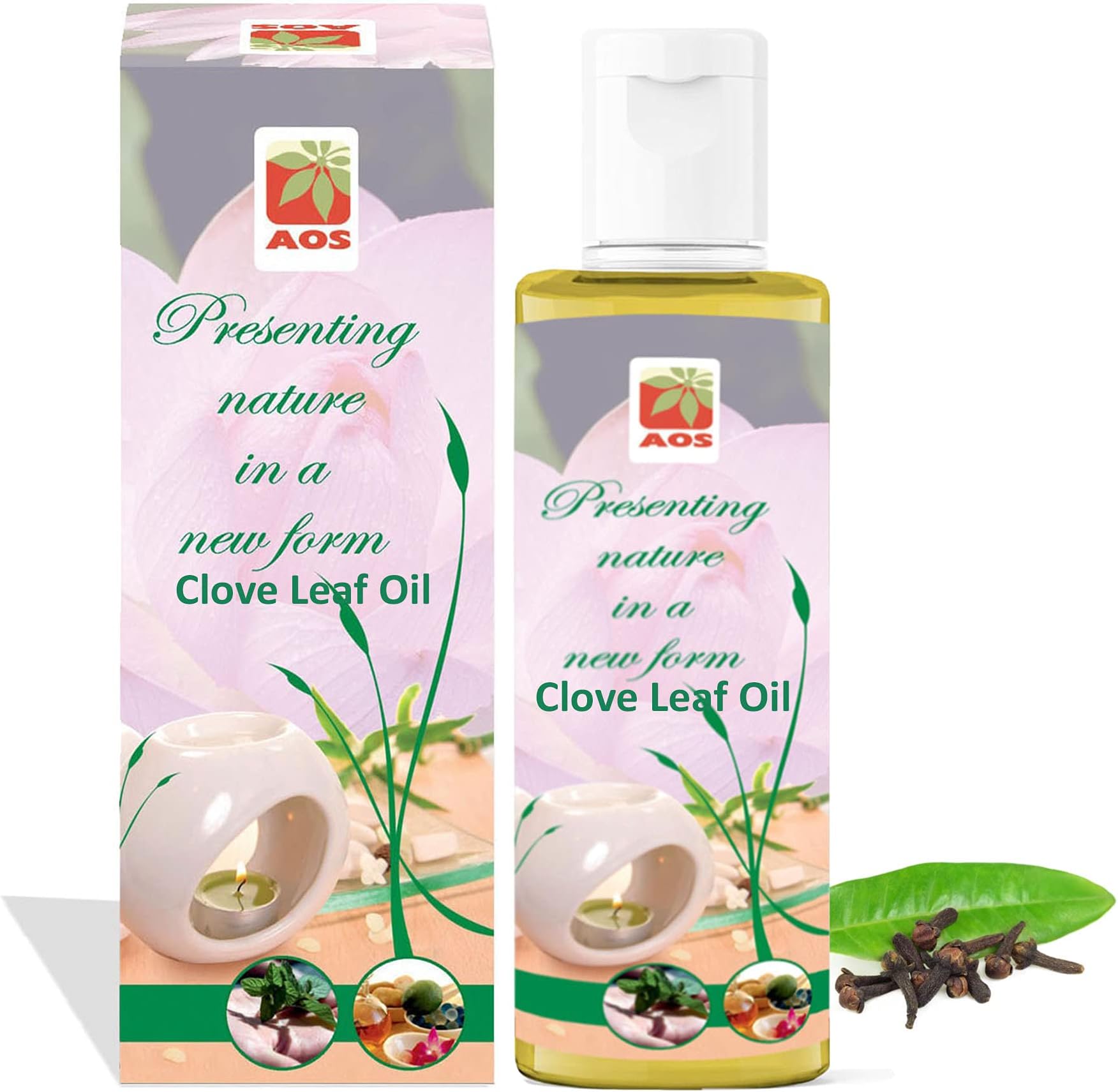 AOS Products 100% Pure Clove Leaf Oil (3.38 OZ)