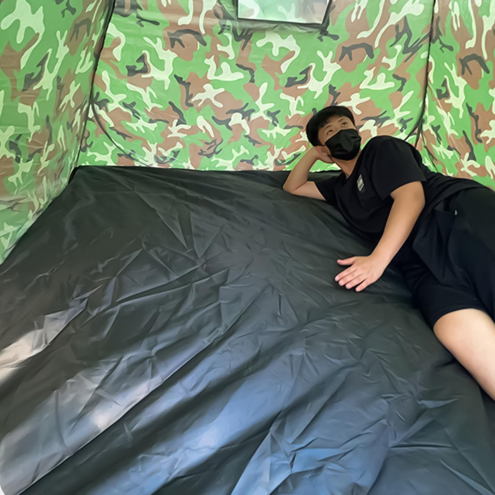 W pełni automatyczne składane namioty kempingowe anty-UV | Kamuflaż namiot trekkingowy na wędkowanie, wędrówki, plażę, outdoor, piknik, trekking