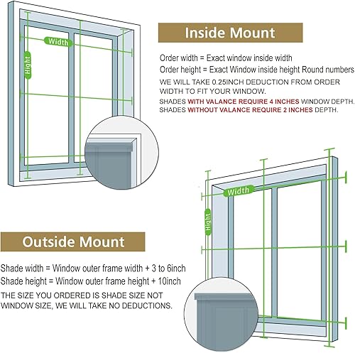 Miniatura 6 de SUAKY Persianas enrollables dobles para ventana, persianas dobles personalizadas, opacas y filtrantes de luz, persianas de ventana de día y noche