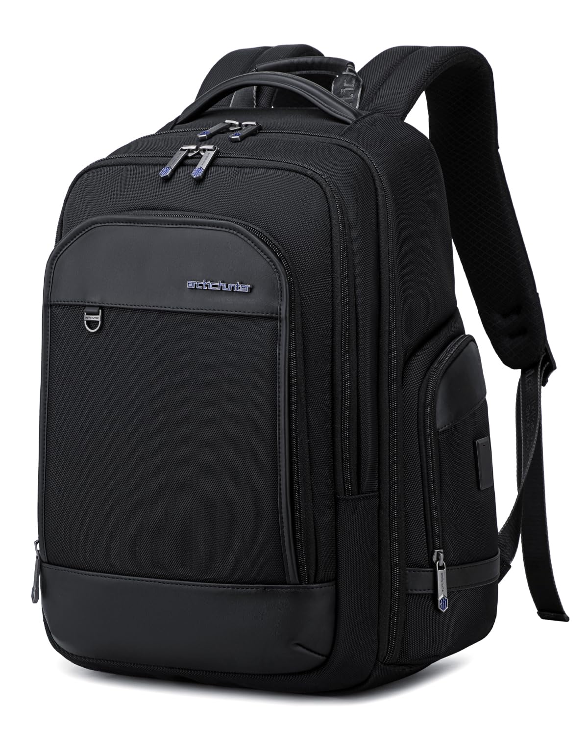 Arctic Hunter Heavy Duty Backpack for Men 25L Office Travel Laptop Backpack 180° Open Padded Business Backpack with USB & Type-C Port 15.6-inch Laptop Pocket, Black Arctic Hunter Heavy Duty Backpack for Men 25L Office Travel Laptop Backpack 180° Open Padded Business Backpack with USB & Type-C Port 15.6-inch Laptop Pocket, Black