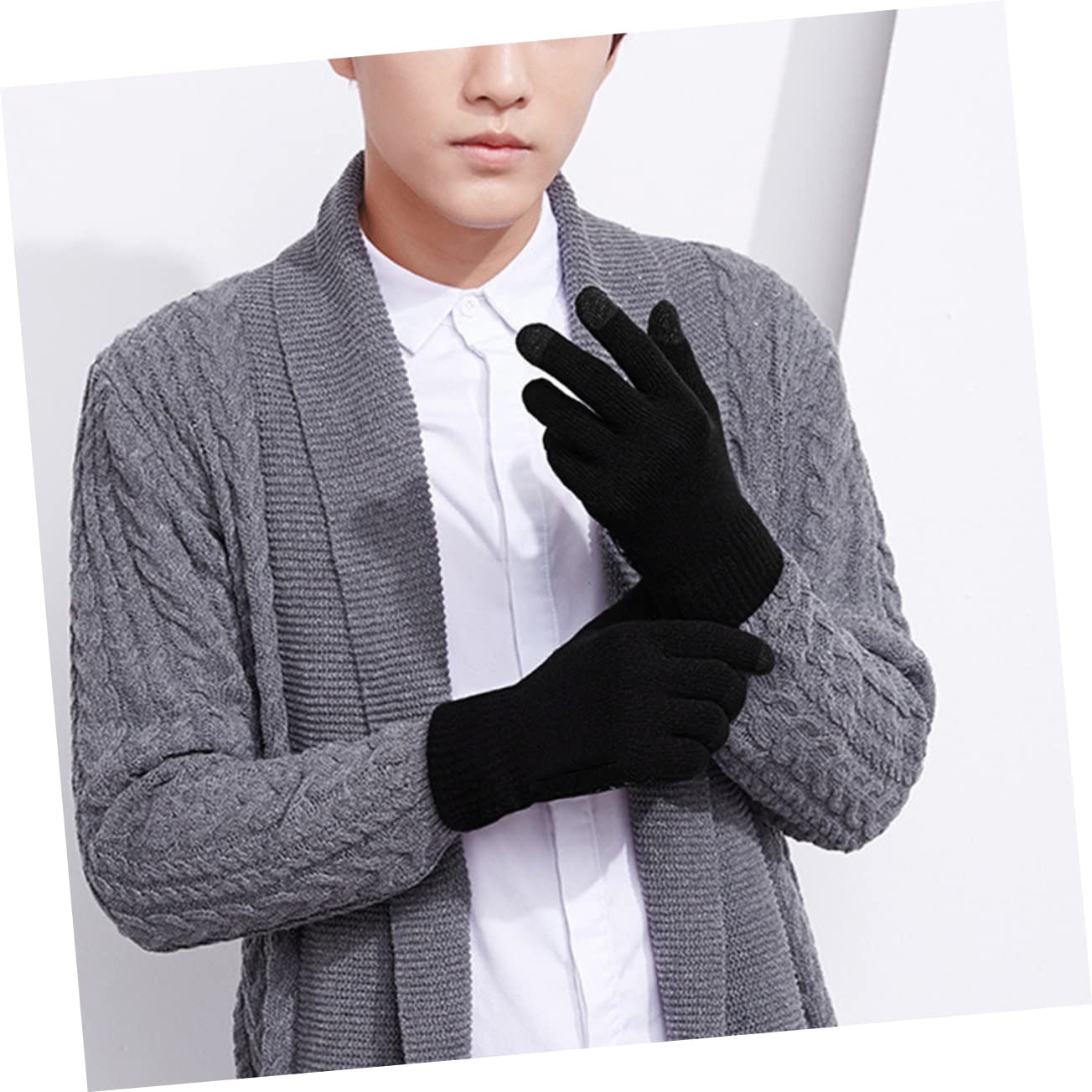 Healvian Invernali Touch Screen per Caldi e Riutilizzabili Impermeabili e Antiscivolo per Attività Unisex
