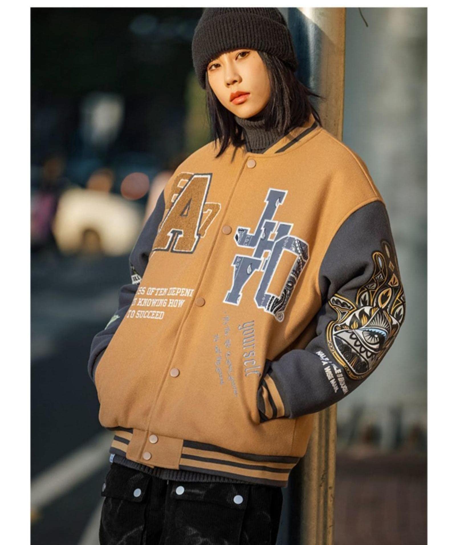 Amazon.co.jp: スタジャン メンズ ジャケット スタジアム