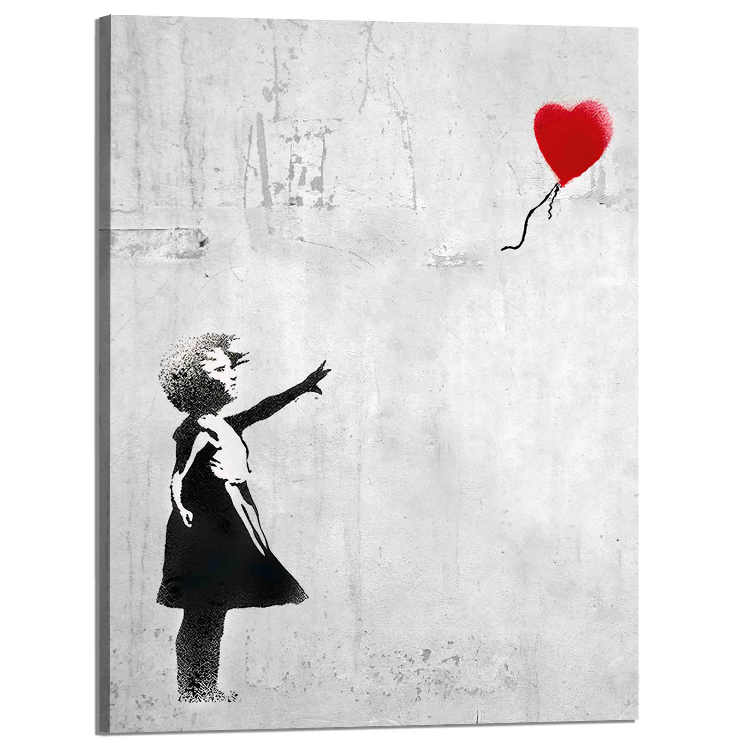 Kunstbruder Wall Picture Banksy Famous Motifs - Completely Ready