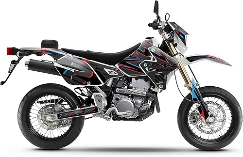 Miniatura 6 de Kalair GFX Kit de gráficos para Suzuki DRZ400SM (2001-2023) Vision Series White 21 Mil-Dirt - Adhesivos para motocicleta de pit bike, accesorios de