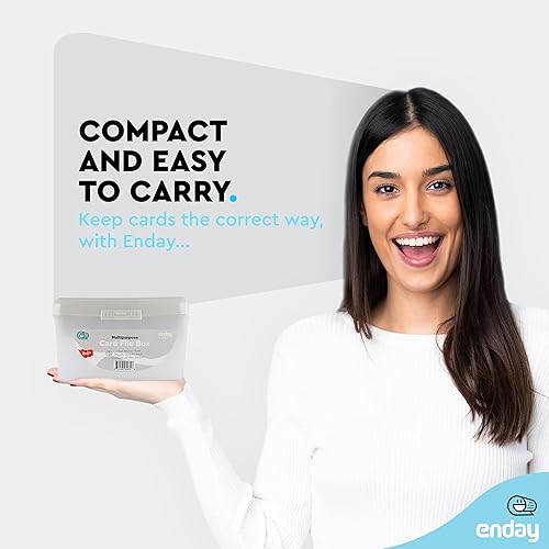 Miniatura 17 de Enday Portatarjetas de índice verde, funda organizadora de tarjetas flash de 3 x 5, archivo de tarjetas de índice con tapa abatible, receta