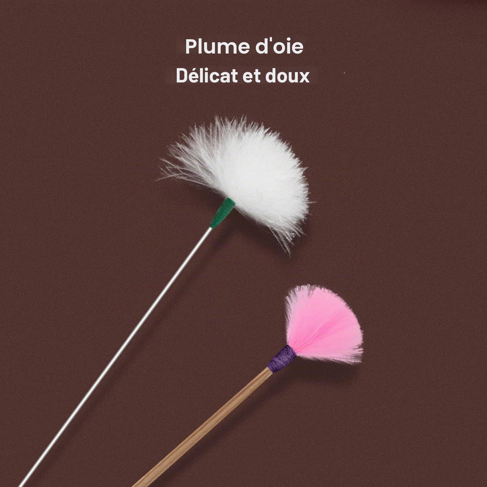 Yinhing Ensemble de Dissolvant de Nettoyage de Cérumen, 10 Pièces, Kit de Cure-Oreille en Plumes d'oie, Curette d'oreille, Kit de Dissolvant de Cérumen pour Le Nettoyage et la