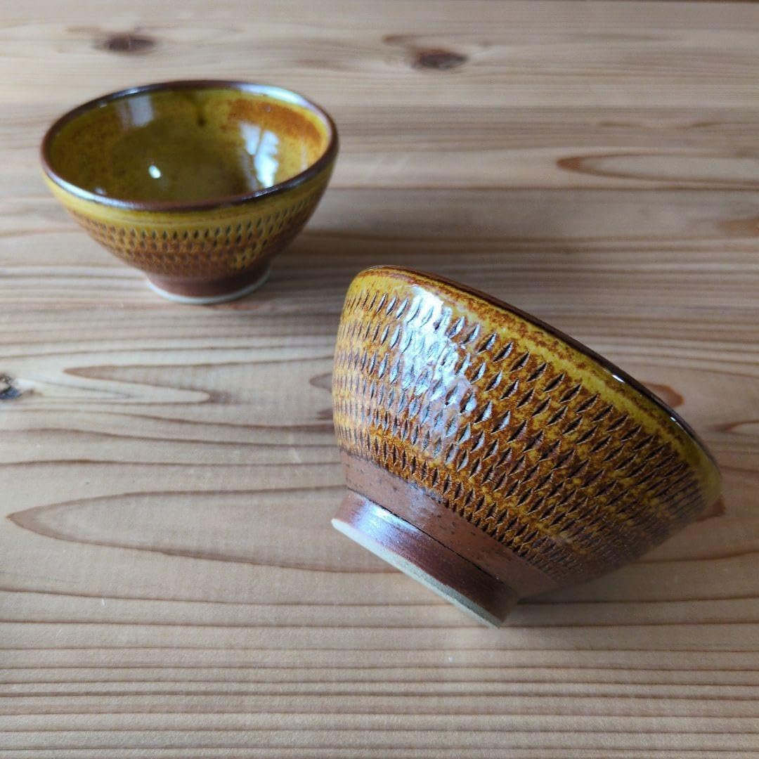 瀬戸焼 長江 重和 菓子器 重箱 喰籠 麻の波紋 六角形 菓子