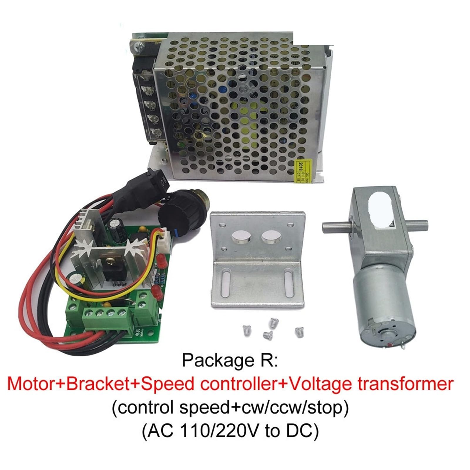 JGY-370S Motor con engranaje helicoidal de 12 voltios CC, doble eje, autobloqueo invertido, 6 V, salida dual, 24 V, mini motores reductores(Package R,10RPM-12V)