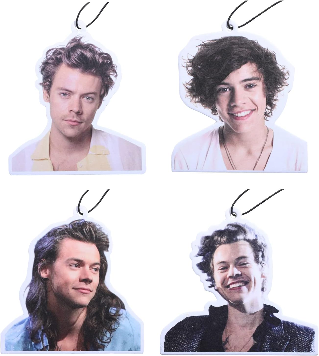 HarryStyles Car Air Freshener 4 Pack Fan Gift Funny