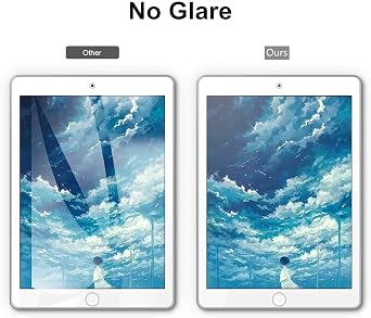 XIRON [2 PACK] Paper Screen Protector for iPad 9th/8th/7th Generation (10.2 Inch, 2021/2020/2019), Matte PET Film for iPad 10.2, Write and Draw Like on Paper, Anti Glare Screen Protector