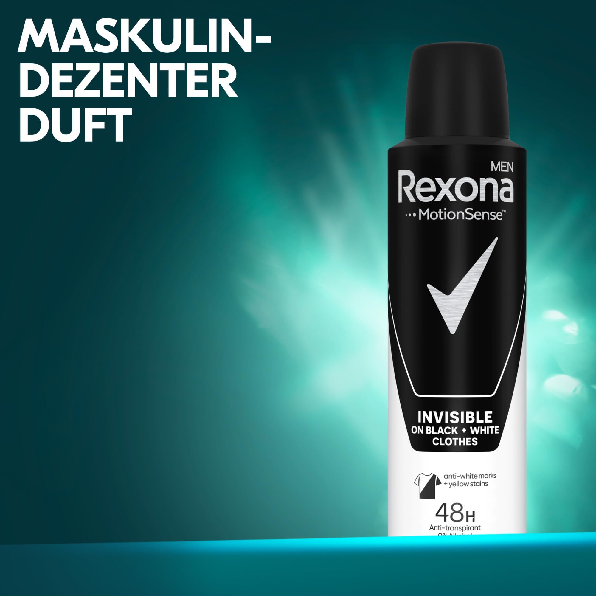 Rexona Men Deospray Invisible – Anti-Transpirant Herren, 6x150 Ml Multipack – NEU Rexona Men Deospray Invisible – Anti-Transpirant Herren, 6x150 Ml Multipack – NEU