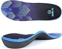 Vista 9 de DARLIS Heavy Duty Support Pain Relief Insoles, 220+ lbs Plantar Fasciitis Arch Support Inserts for High Arch, Flat Feet, Heel Pain, Orthopedic Work