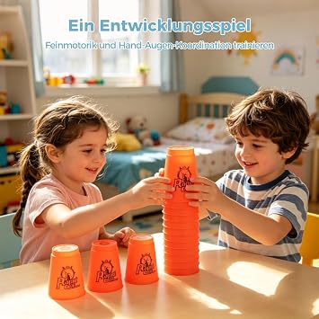 yeesport 48 Pcs Sport Stacking Cups, Training & Competition Set with 4 Bags