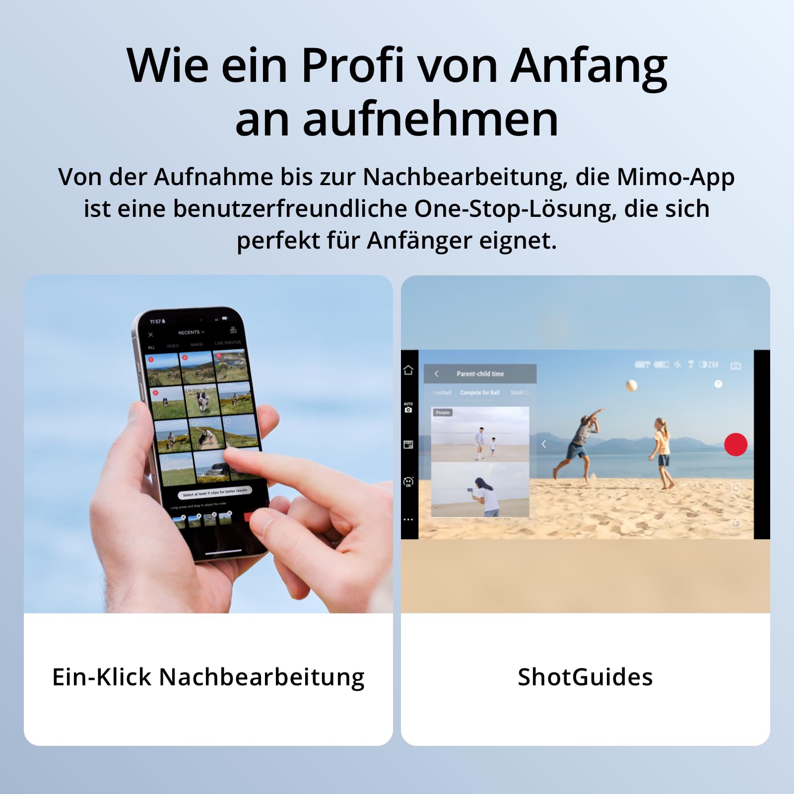DJI Osmo Mobile 7 Gimbal Stabilizator Do Telefonu 3-Osiowy, ActiveTrack 7.0, Wbudowany Statyw, 10h Pracy — miniatura 7