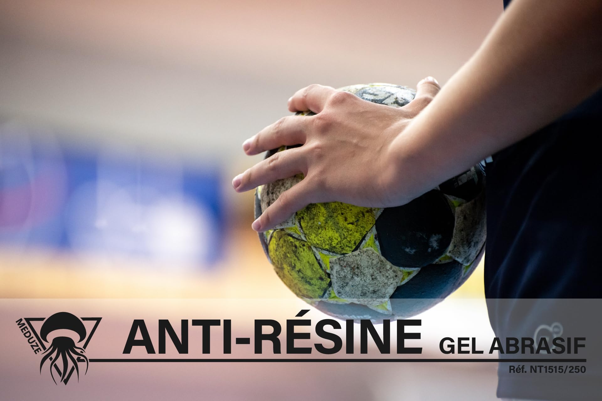 Méduze Gel Anti-résine 250mL Lavage des Mains sans solvant Usage Sportif